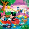 FIND THE NUMBERS: MICKEY IN THE BOAT