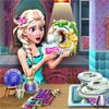 ELSA WASHES THE DISHES