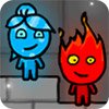 FIREBOY AND WATERGIRL IN THE FOREST TEMPLE