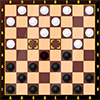 Game CHECKERS FOR 2 AND WITH A COMPUTER