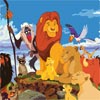 Game LION AND FRIENDS IN THE PUZZLE