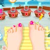 Game BEACH PEDICURE