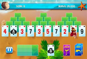 THREE PEAK SOLITAIRE FOR TABLET