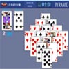 Game THE LAYOUT OF PYRAMID SOLITAIRE