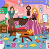 Game CLEANING RAPUNZEL AND FLYNN'S ROOM