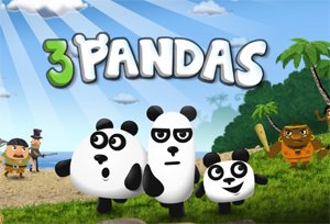 THREE PANDAS FOR YOUR TABLET