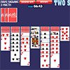 Game SPIDER SOLITAIRE 2 SUITS