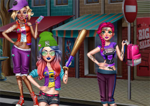 DRESS UP GAMES: BAD GIRLS