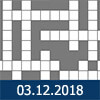 Game CROSSWORD PUZZLE 03.12.18