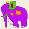 ELEPHANT COLORING BOOK